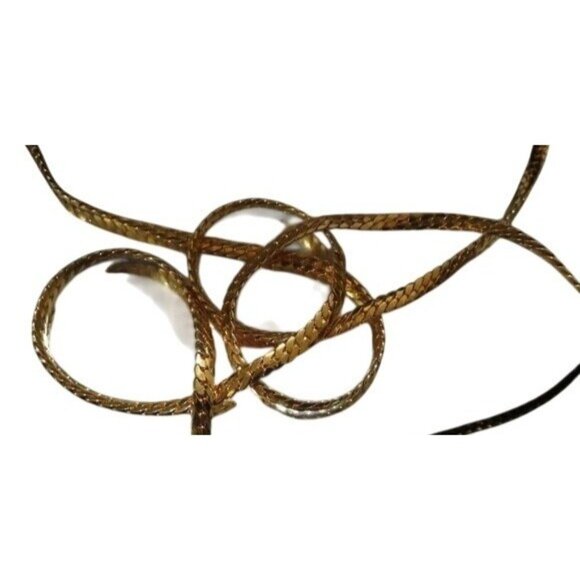 J. TIRAS Metallic Copper Snakeskin Embossed Leather Crossbody Jeweled Clutch bag - Picture 14 of 15